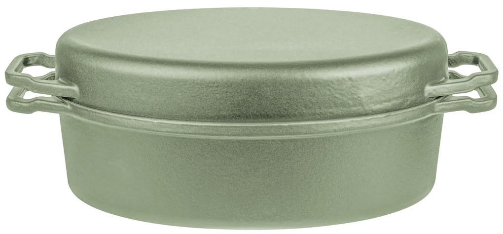 GSW Liatinový pekáč 2 v 1, 36 x 24 cm (zelená)  (100354534)