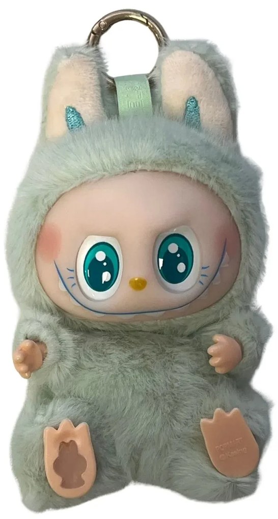 Plyšová figúrka v štýle LABUBU monster - Zelená