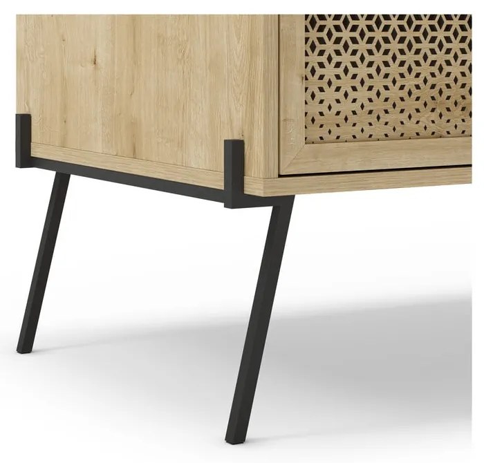 Konferenčný stolík v dekore duba v prírodnej farbe 60x100 cm Ecrin – Marckeric