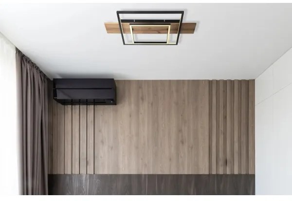 Globo 67289D - stmievateľné LED stropné svietidlo VANNI LED/24W/230V hnedá/čierna