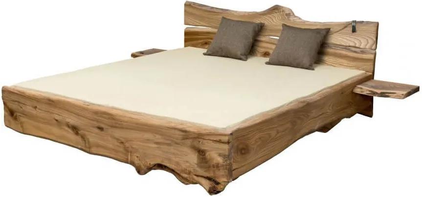 Posteľ LEVITA Rozmer - postelí, roštov, nábytku: 160 x 200 cm, Povrchová úprava: olejovosk