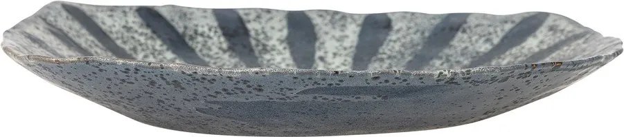 Sivý servírovací kameninový tanier ø 32 cm Ramie – Bloomingville