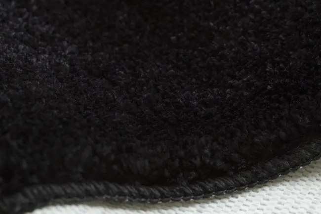 Sada kúpeľňových koberčekov SANTA čierna