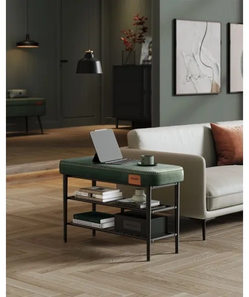 Botník ANDOR zelený/čierny