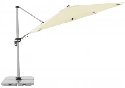 Doppler ACTIVE 370 cm - bočný záhradný slnečník s bočnou tyčou - 2. akosť (S266)