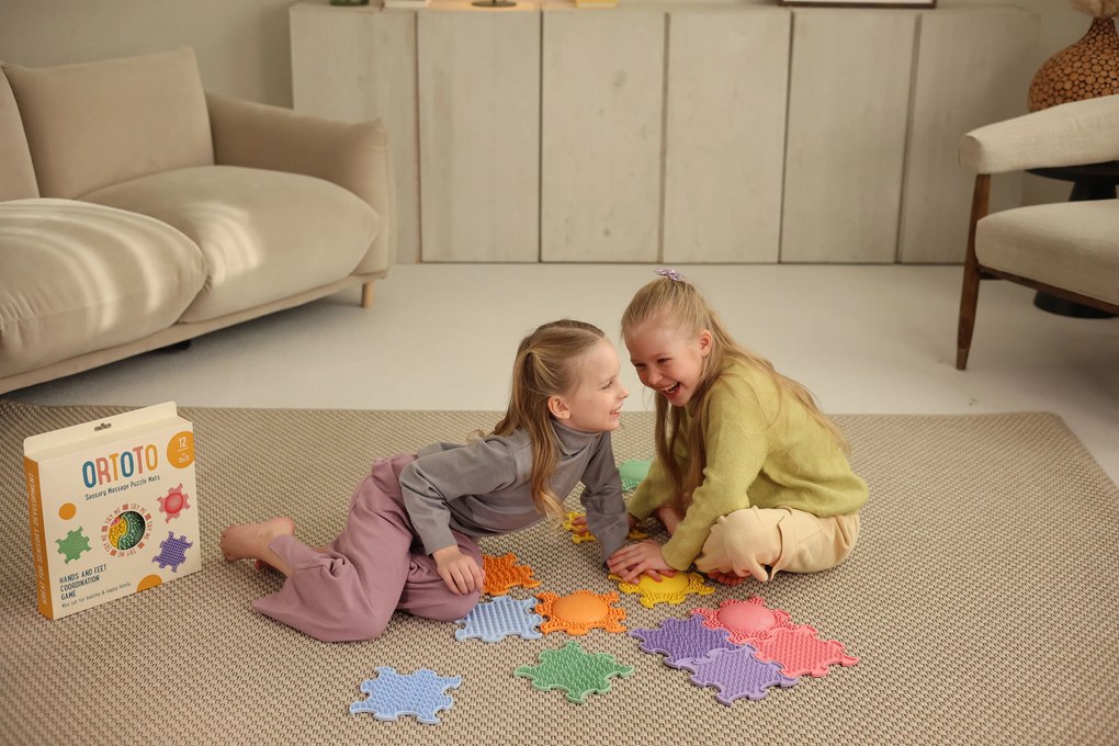 Ortoto Masážne ortopedické podložky súprava 12 ks - mini súprava