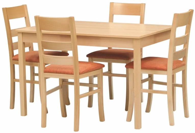 Stima stôl FAMILY rs Odtieň: Tmavo hnedá, Rozmer: 140 x 80 cm