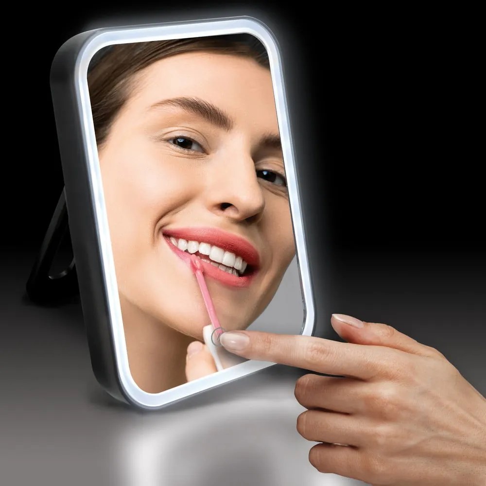 Kozmetické zrkadlo s osvetlením 15x20 cm Ania – MSV