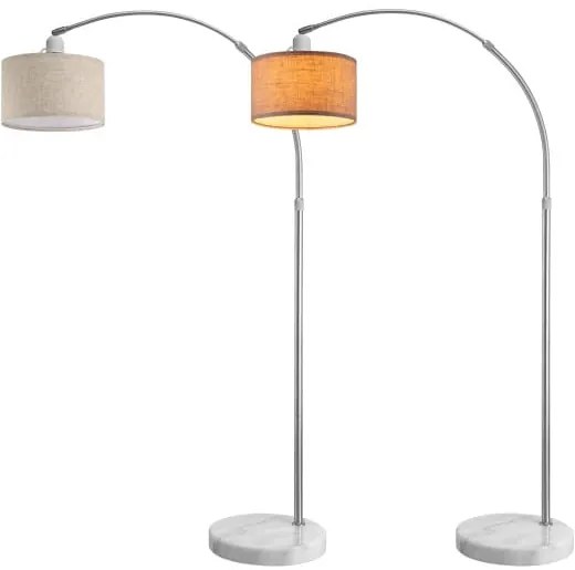 Dizajnová oblúková lampa - nastaviteľná 150-175cm