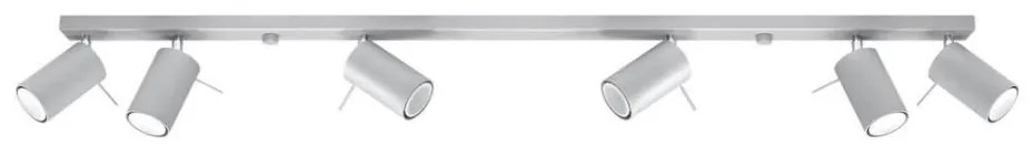 Sollux SL.0454 - Stropné bodové svietidlo RING 6xGU10/10W/230V