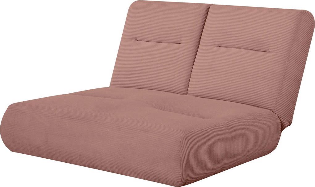 XXXLutz ROZKLADACIA POHOVKA, textil, staroružová Livetastic - Sedačky - 002781009915
