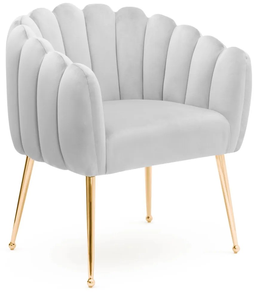 EXKLUZÍVNA STOLIČKA ELISA ZLATÉ NOHY