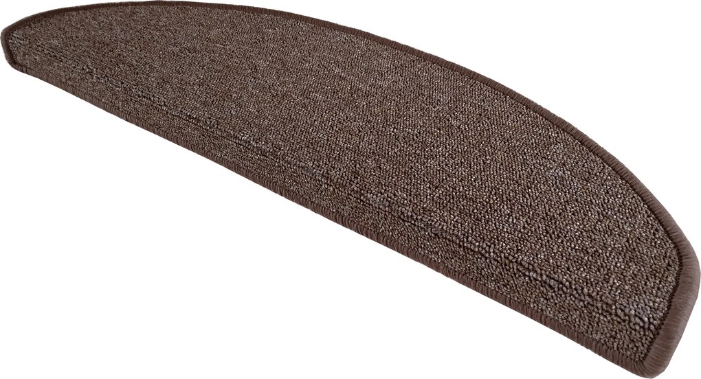 Nášľapy na schody Astra hnedá polkruh, samolepiaci - 24x65 polkruh (rozmer vrátane ohybu) Vopi