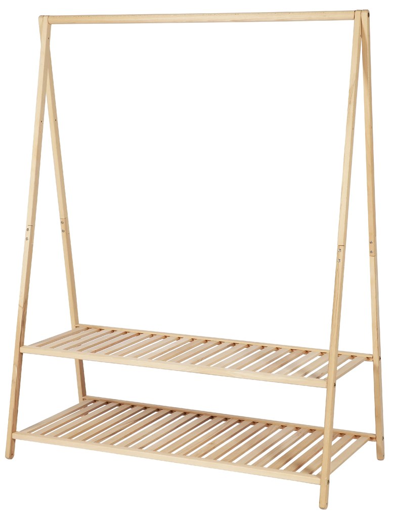Drevený stojan na oblečenie RTB_L Buk