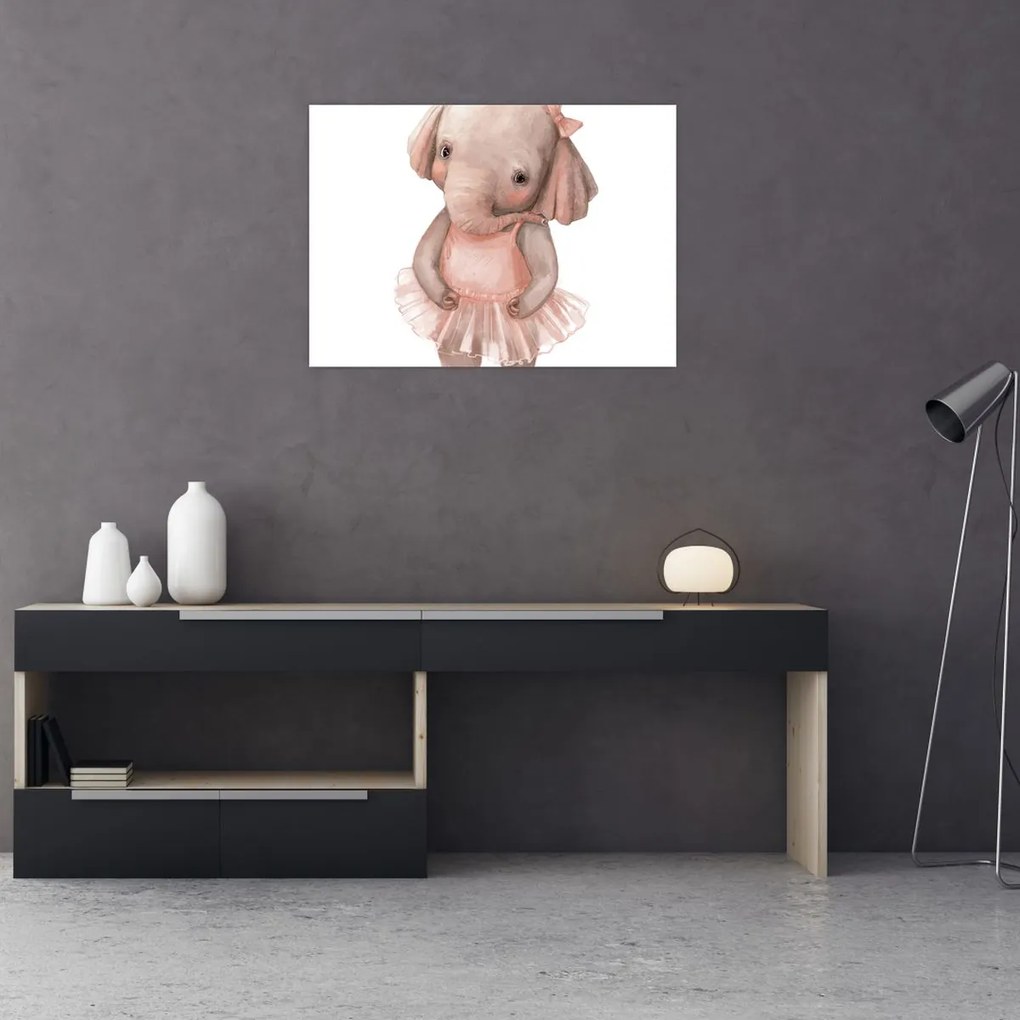 Obraz - Akvarelové zvieratko N⁰5 (70x50 cm)