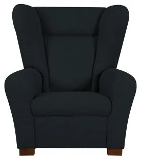 Kreslo ušiak VIVA čierne