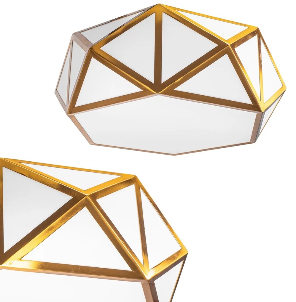 Stropné svietidlo Luxusné 45 cm zlaté