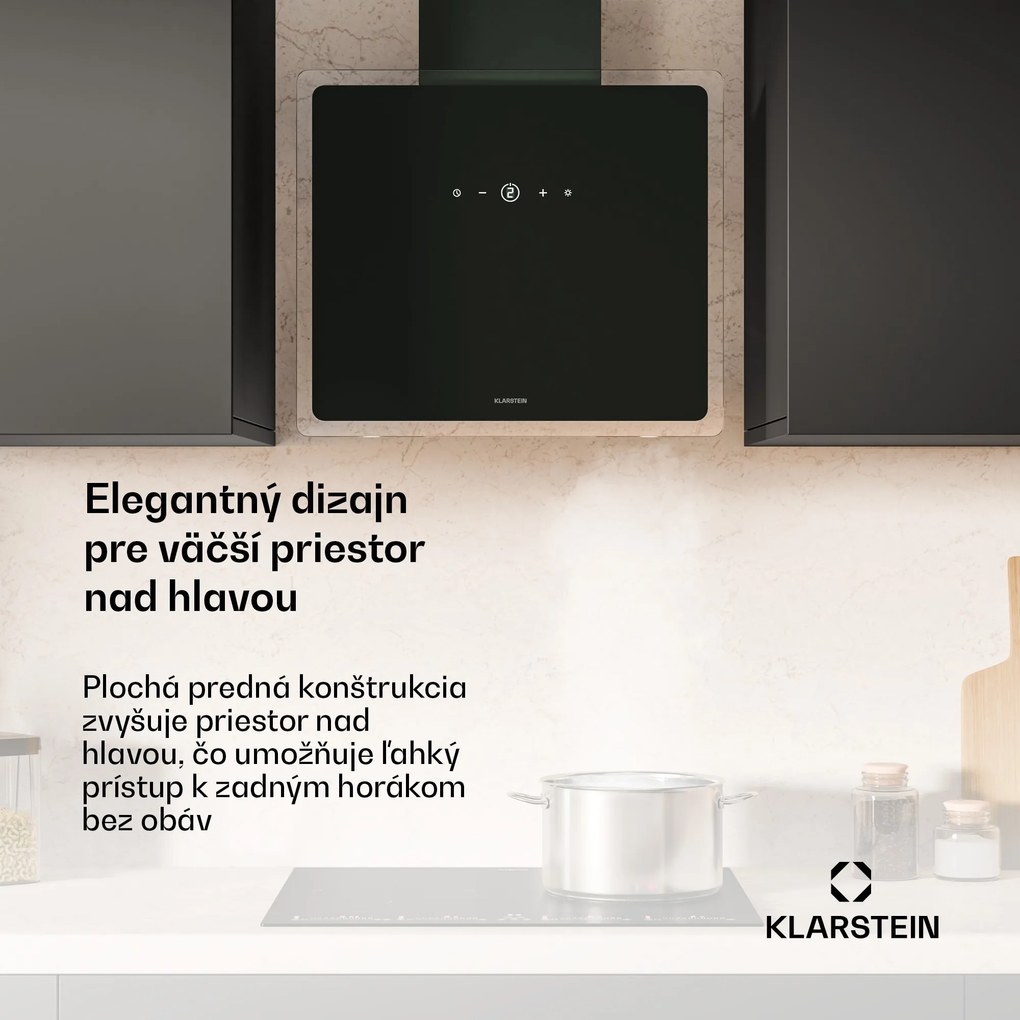 Klarstein AlizeEdge digestor, Dotykový, Plochý, Tichý, Zabudovaný, A+