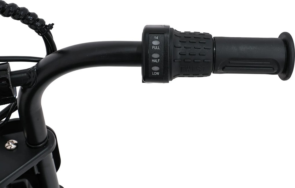 Ramiz Detský elektrický motocykel SHARK čierny