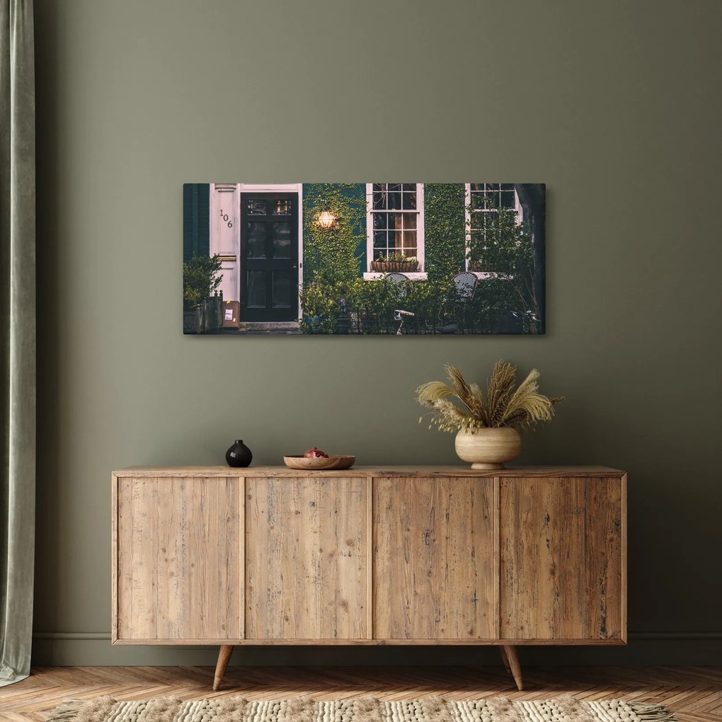 Obraz - Doma z prechádzky (120x50 cm)