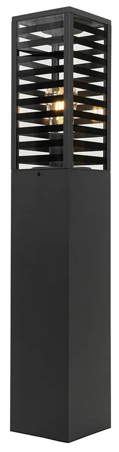 Moderné vonkajšie stojaca lampa čierna 80 cm IP44 - Reims