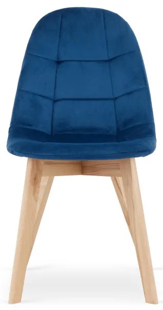 Jedálenská stolička BORA zamat - granátová
