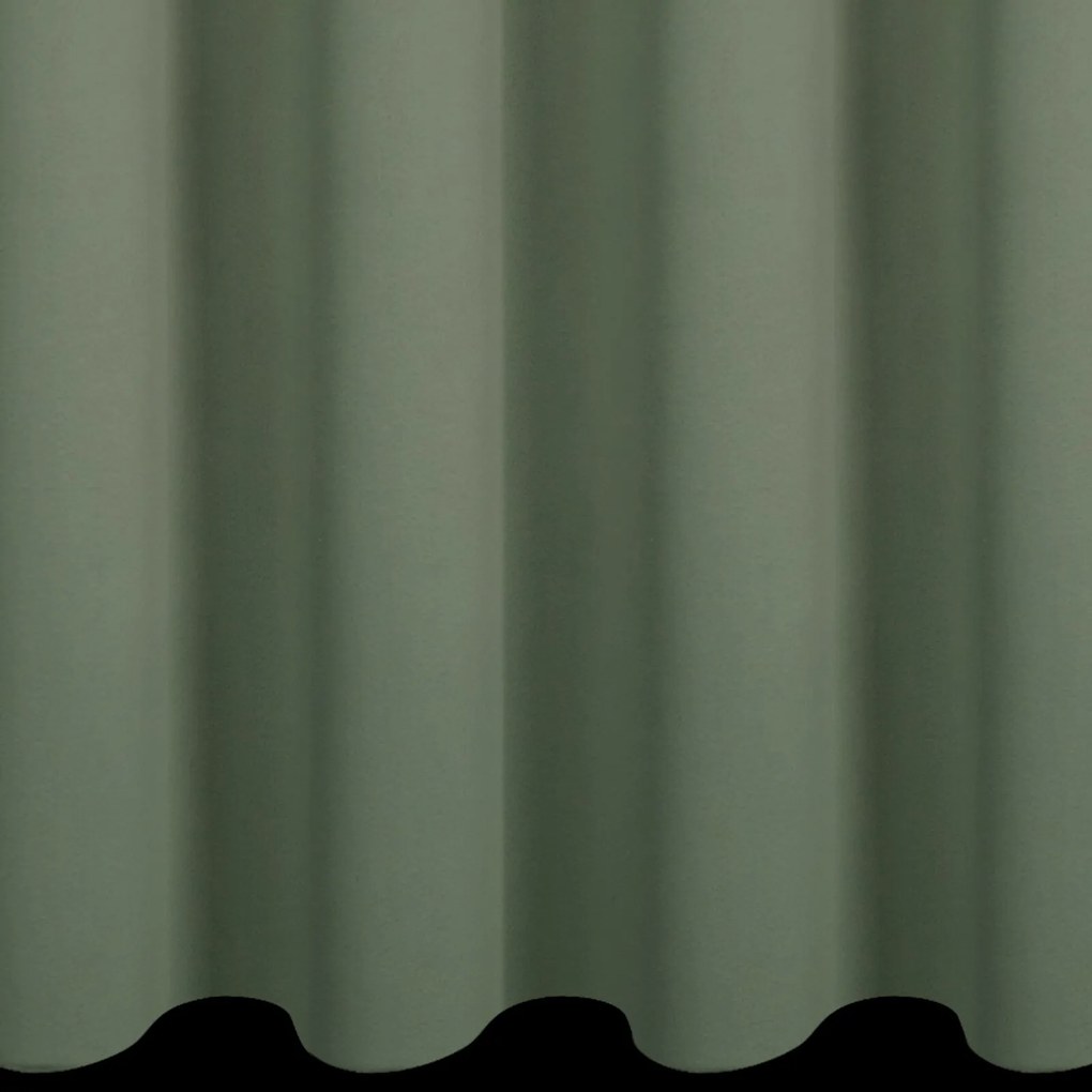 ZÁVES NA KÚŽKOCH NERISA 140X250 CM OLIVOVÁ