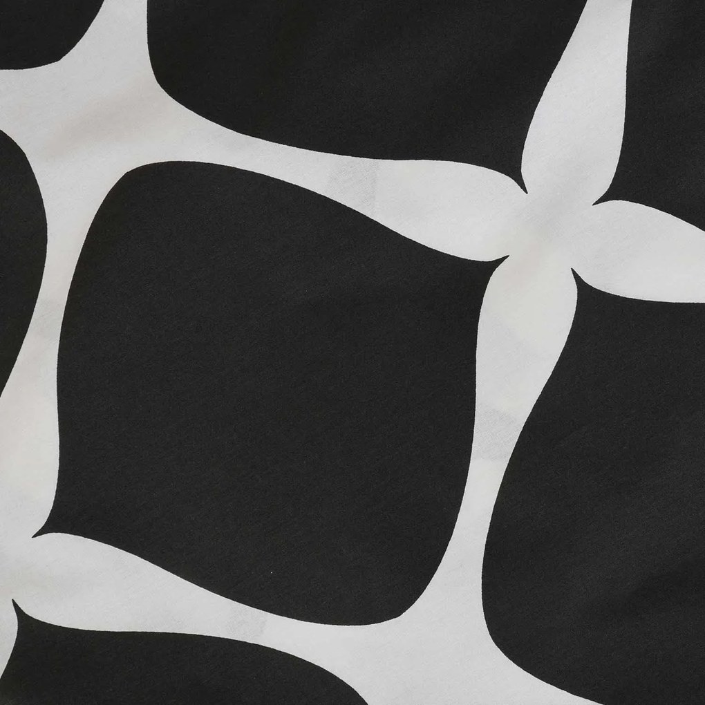 RENFORCÉ OBLIEČKY NOIR EXCLUSIVE 200X220 CM, 2 KS 70X80 CM VZOROVANÉ