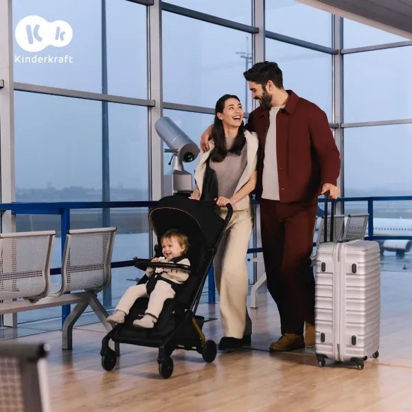 KINDERKRAFT SELECT - Športový kočík PILOT 2 čierna