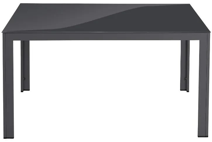 Livarno home Hliníkový záhradný stôl Houston/Toronto, sivý (100385866)