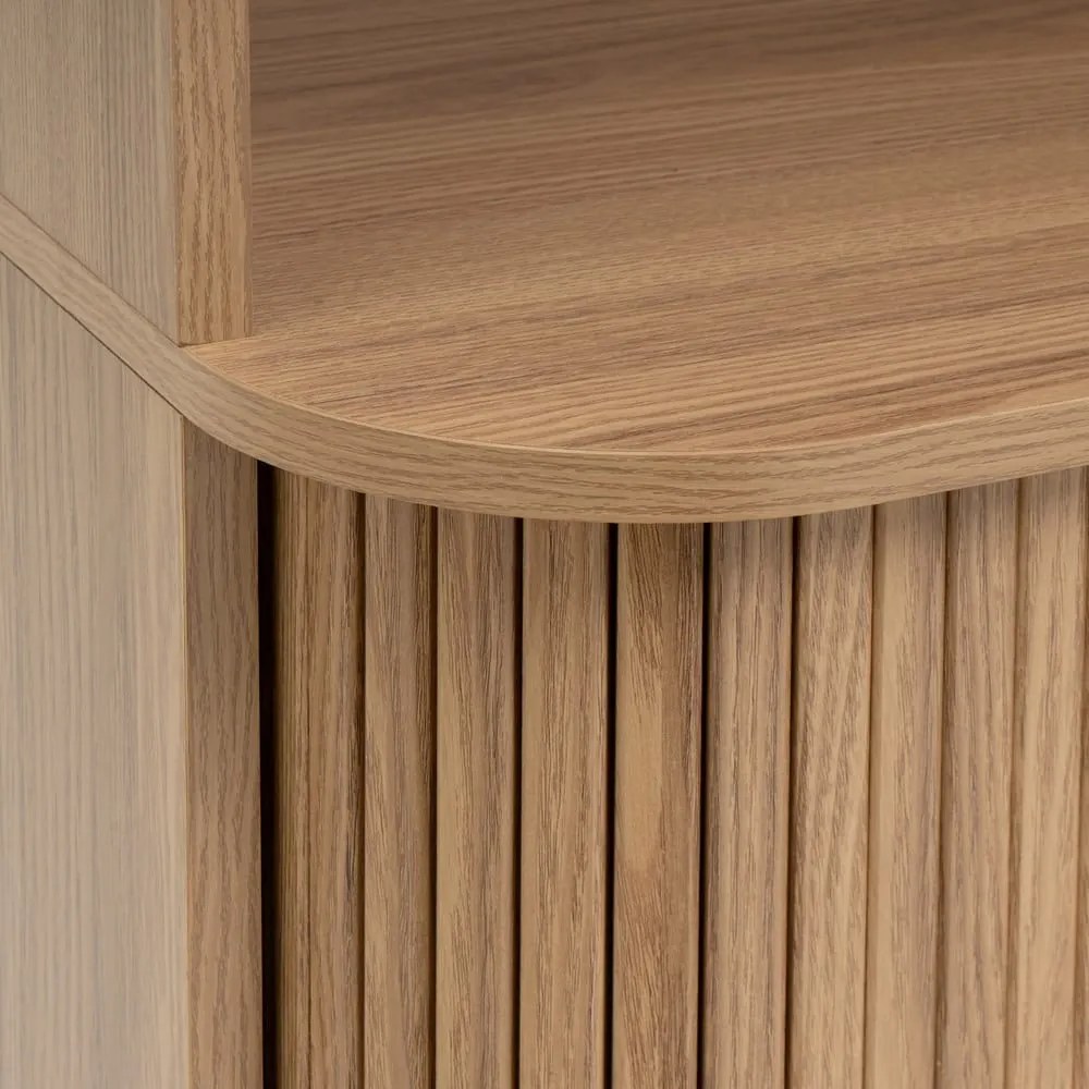 Knižnica v dekore duba v prírodnej farbe 80x172x40 cm Elia – Casa Selección