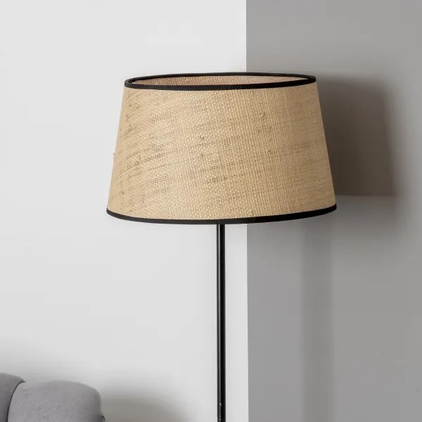 Brilagi - LED stojacia lampa CERIA 1xE27/40W/230V priem. 35 cm béžová/čierna