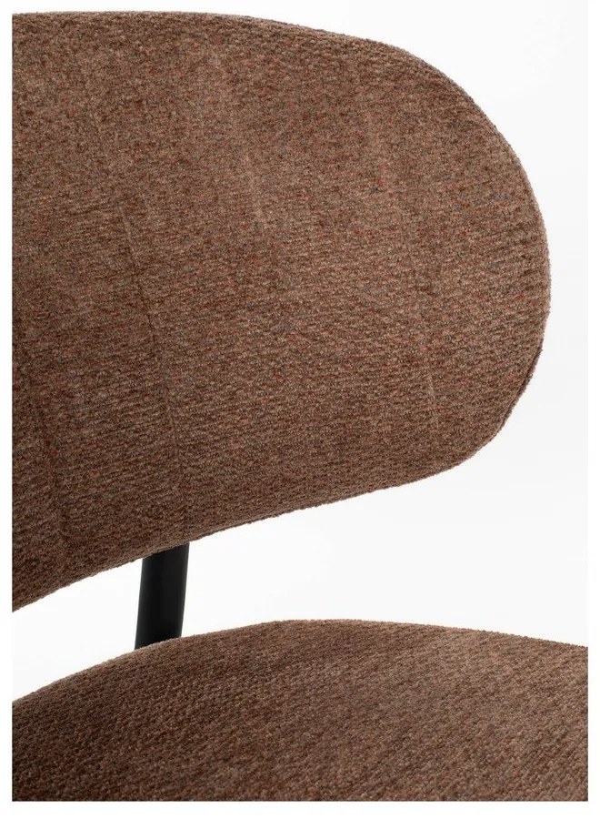 Oranžovohnedé kreslo Sanne – White Label