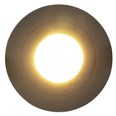 Moderné inteligentné zapustené bodové svetlo čierne okrúhle vrátane WiFi GU10 IP54 - Xena