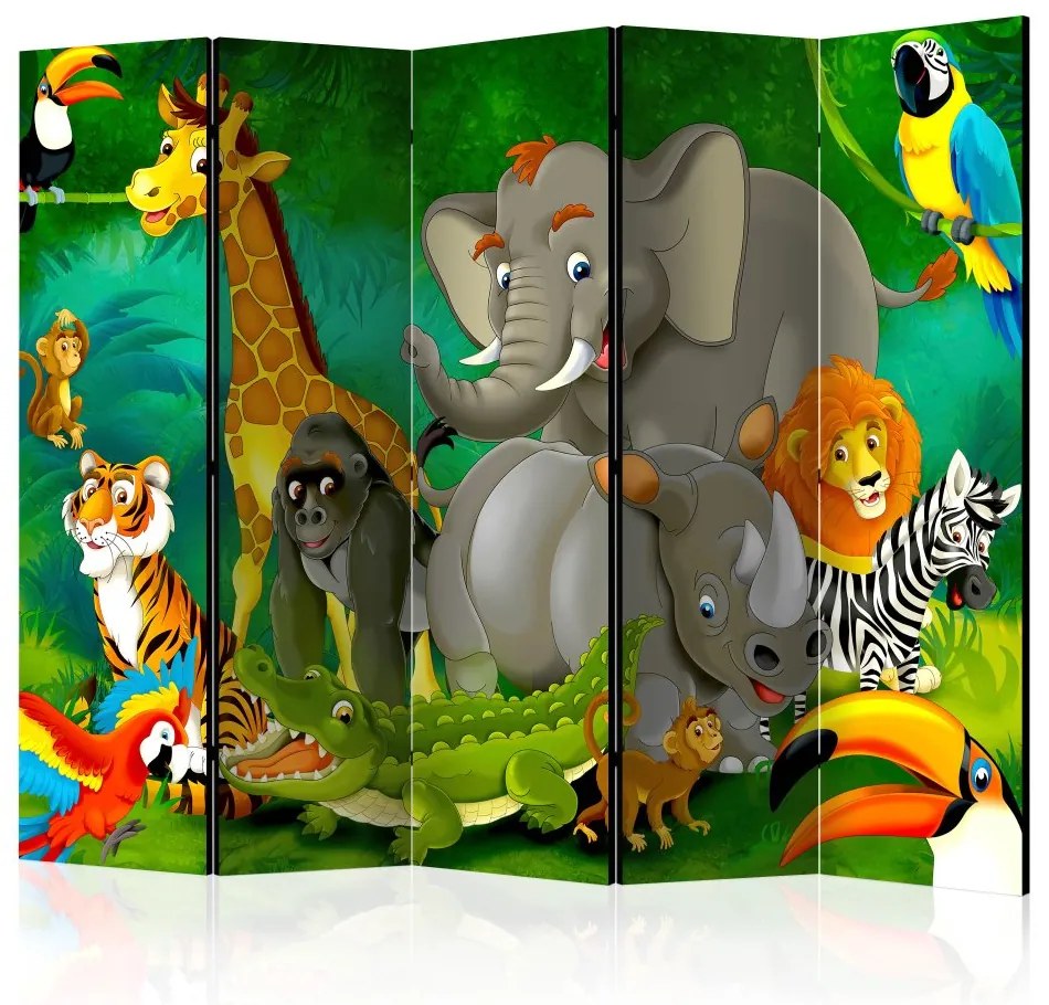 Artgeist Paraván - Colourful Safari II [Room Dividers]