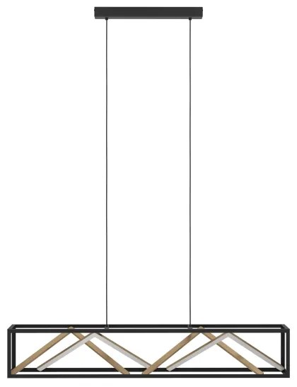Eglo 390417 - LED Stmievateľný luster na lanku PENELA LED/46W/230V 2700-6500K + DO