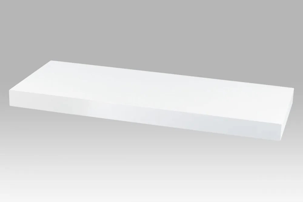Nástěnná polička 60 cm, barva bílá P-001 WT2 Autronic
