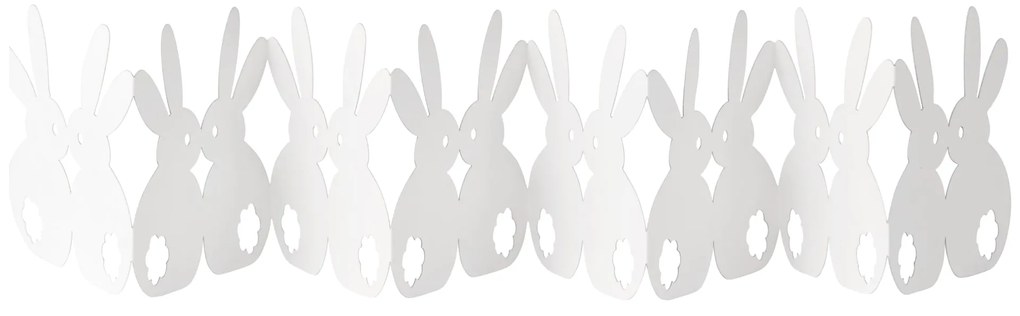 Ib Laursen Veľkonočná girlanda na stôl Bunnies 70 cm
