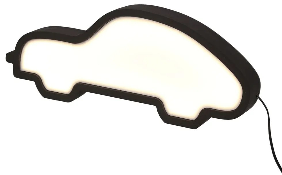 Čierna detská lampička Car - Candellux Lighting