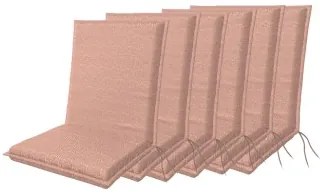 Doppler ART 4041 nízky - set 6 ks - podušky na stoličku a kreslo