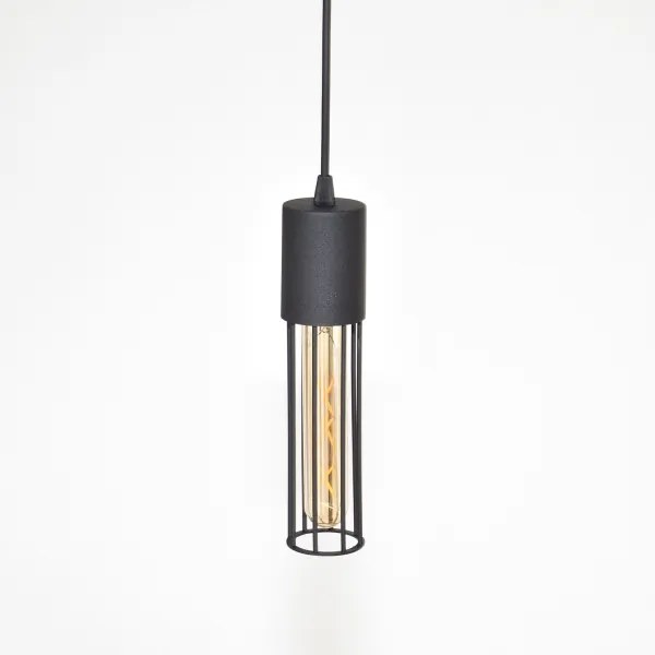 Luster na lanku MELODY 2xE27/15W/230V čierna