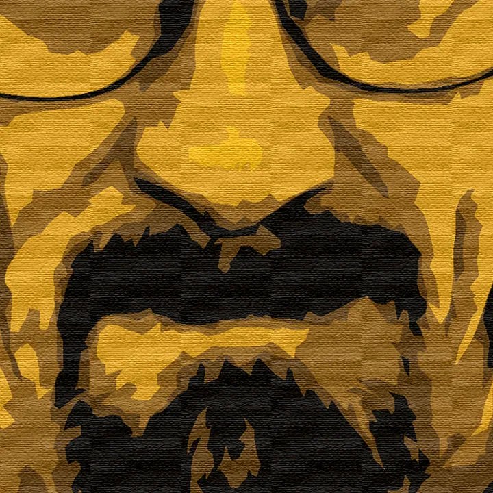 Ručne maľovaný POP Art obraz Breaking Bad | rôzne rozmery