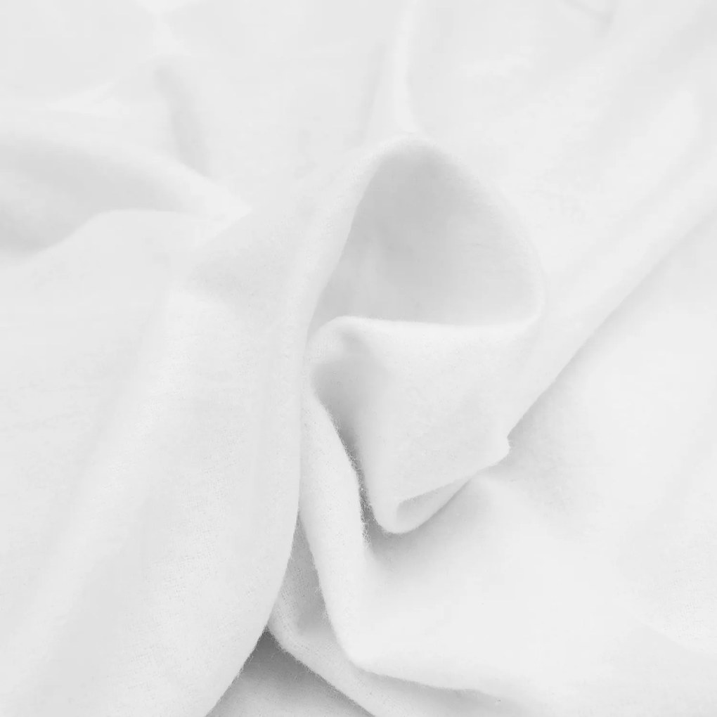 FLANELOVÉ PRESTIERADLO 90X200 CM BIELE