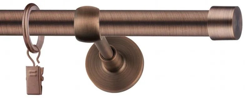 Dekorstudio Garniža jednoradová Luna medená 19mm Dĺžka: 120cm, Typ príslušenstva: Bez príslušenstva