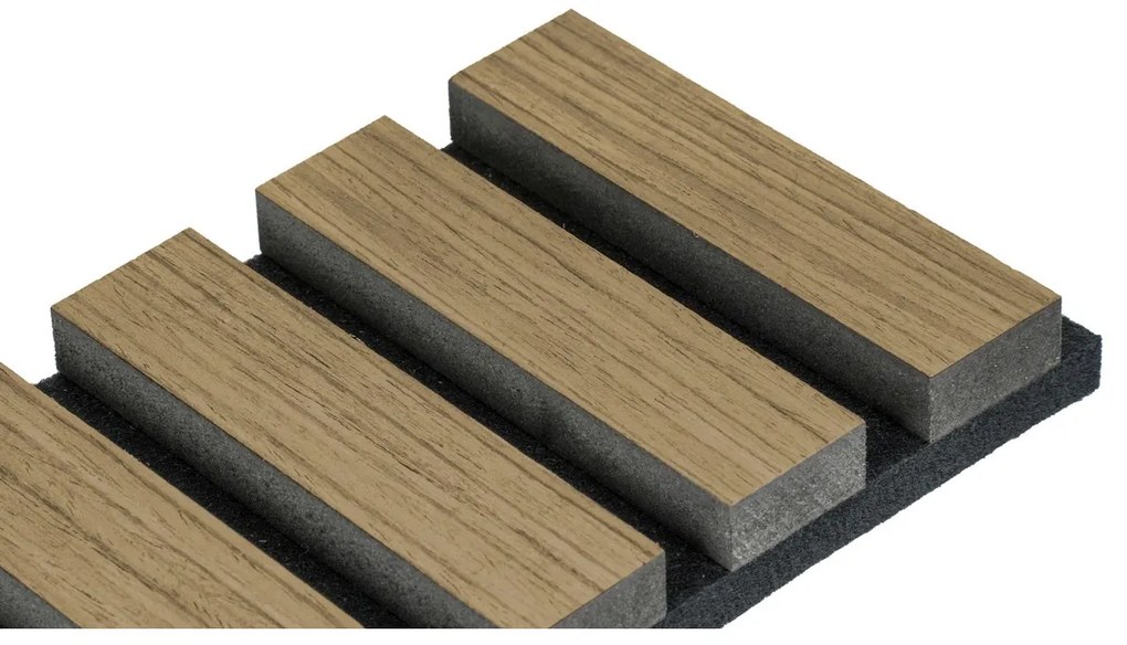 Akustický panel G21 270x60,5x2,1 cm, teak 63910194 2ks