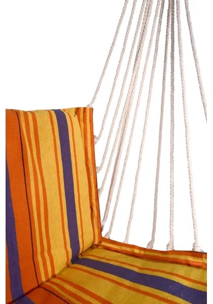 Hojdacia sieť na sedenie oranžová