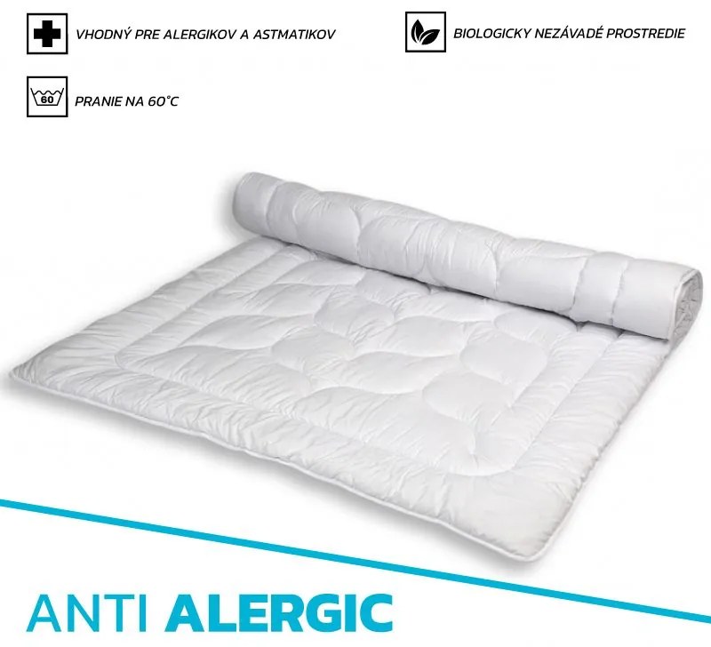 Paplón ANTIALERGIC 140x200 letný 540g Polášek