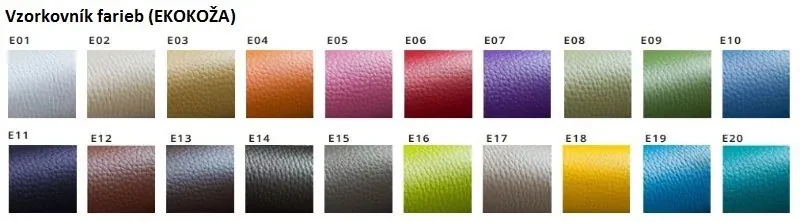 Sedací vak Yoko ekokoža / polyester TiaHome - krémová
