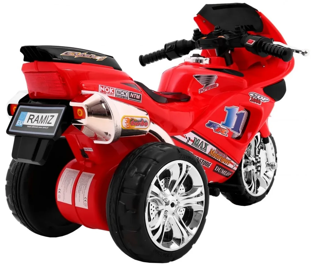 RAMIZ ELEKTRICKÁ MOTORKA - RR1000 - ČERVENÁ - 2022
