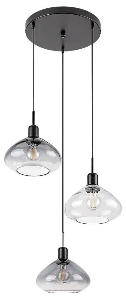 Rabalux 72023 - Luster na lanku DVORA 3xE27/40W/230V